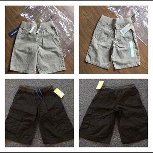 2 pairs of boys shorts size S NWT